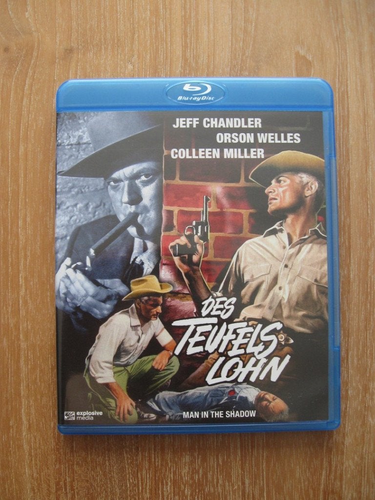 Blu-ray Man in the Shadow (DE) Jeff Chandler Orson Welles, Engels, Film, Engels, Ophalen of Verzenden