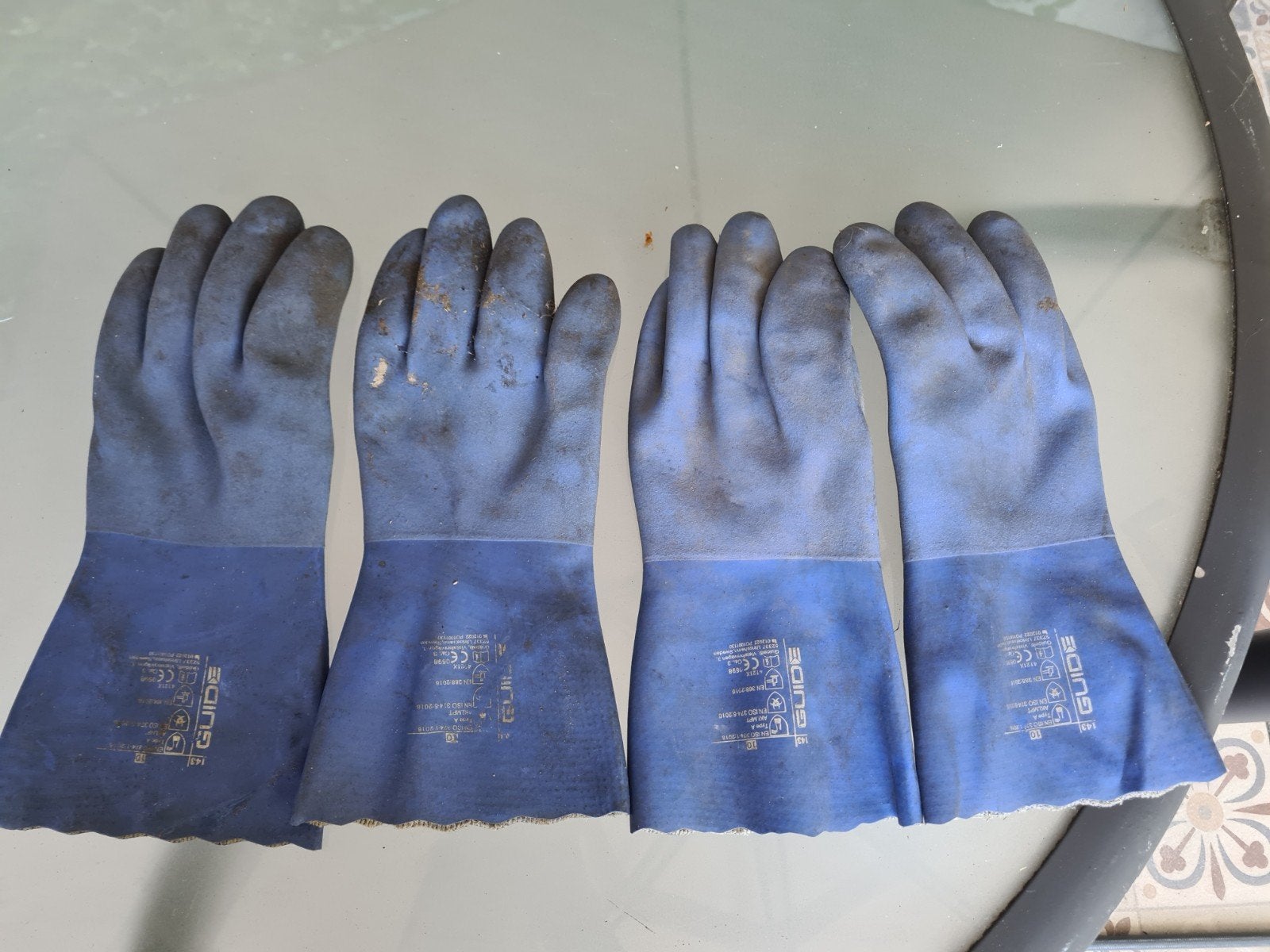 2 stuks Werkhandschoenen waterdicht gratis, Ophalen