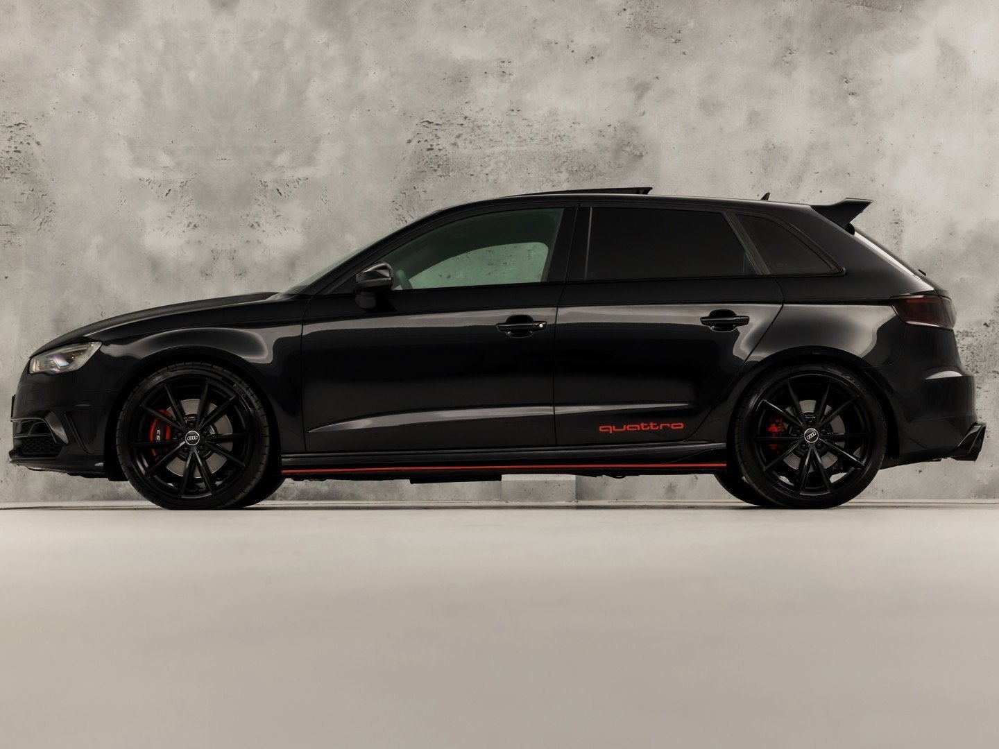 Audi S3 Sportback 2.0 TFSI S3 quattro S-Line 300Pk Automaat, Automaat, Gebruikt, Zwart, Vierwielaandrijving