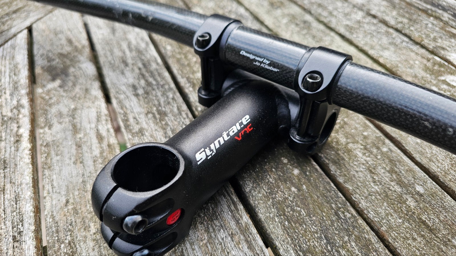 Syntace VRO Ultralite Carbon Stuur met verstelbare Stuur, Fietsen en Brommers, Mountainbike, Gebruikt, Syntace, Stuur