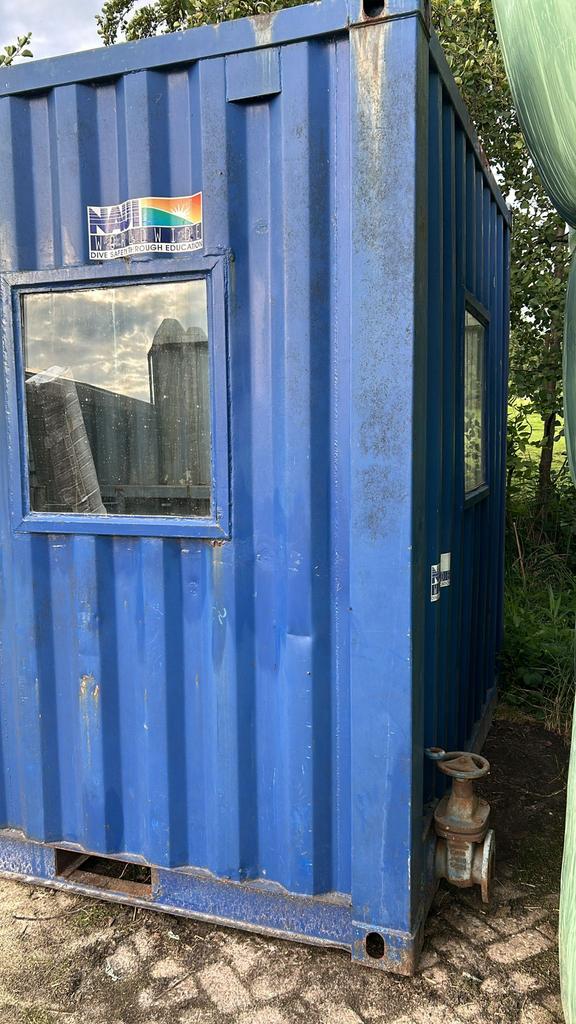 Duikcontainer, Ophalen