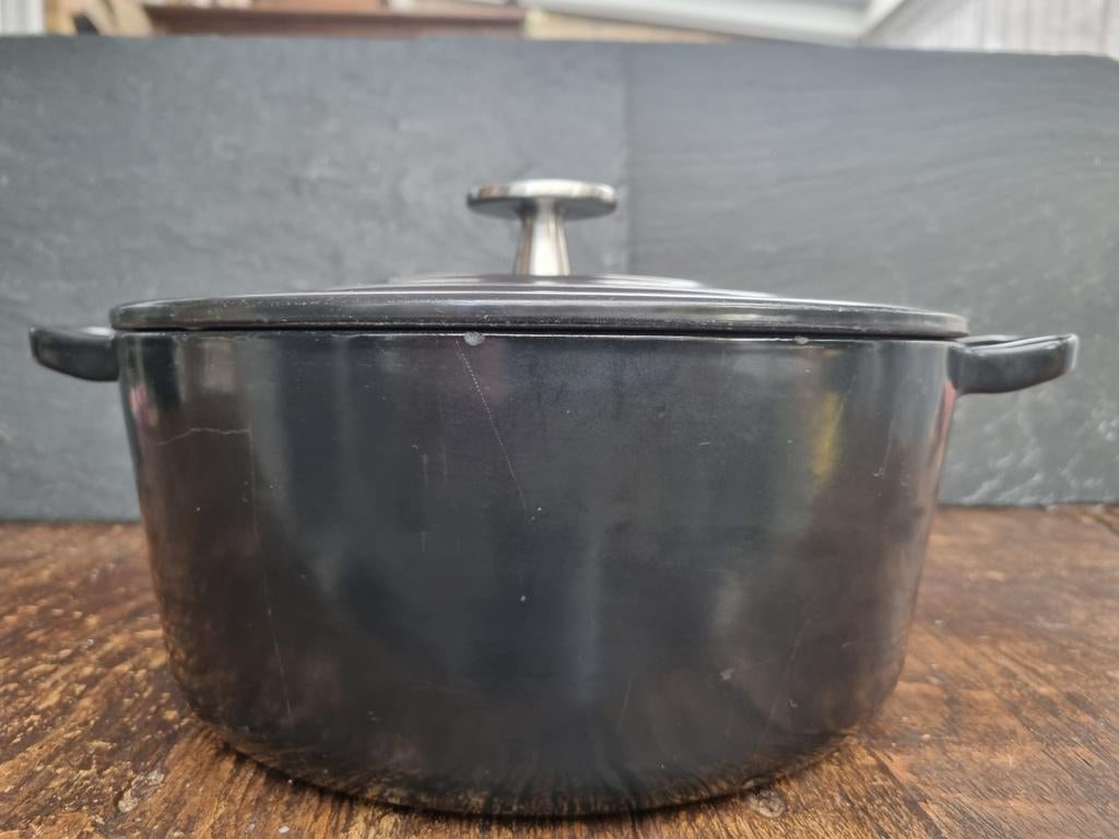 Gietijzeren Royal van Kempen en Begeer braadpan, Ophalen of Verzenden, Gebruikt, Gietijzer, Koekenpan of Braadpan