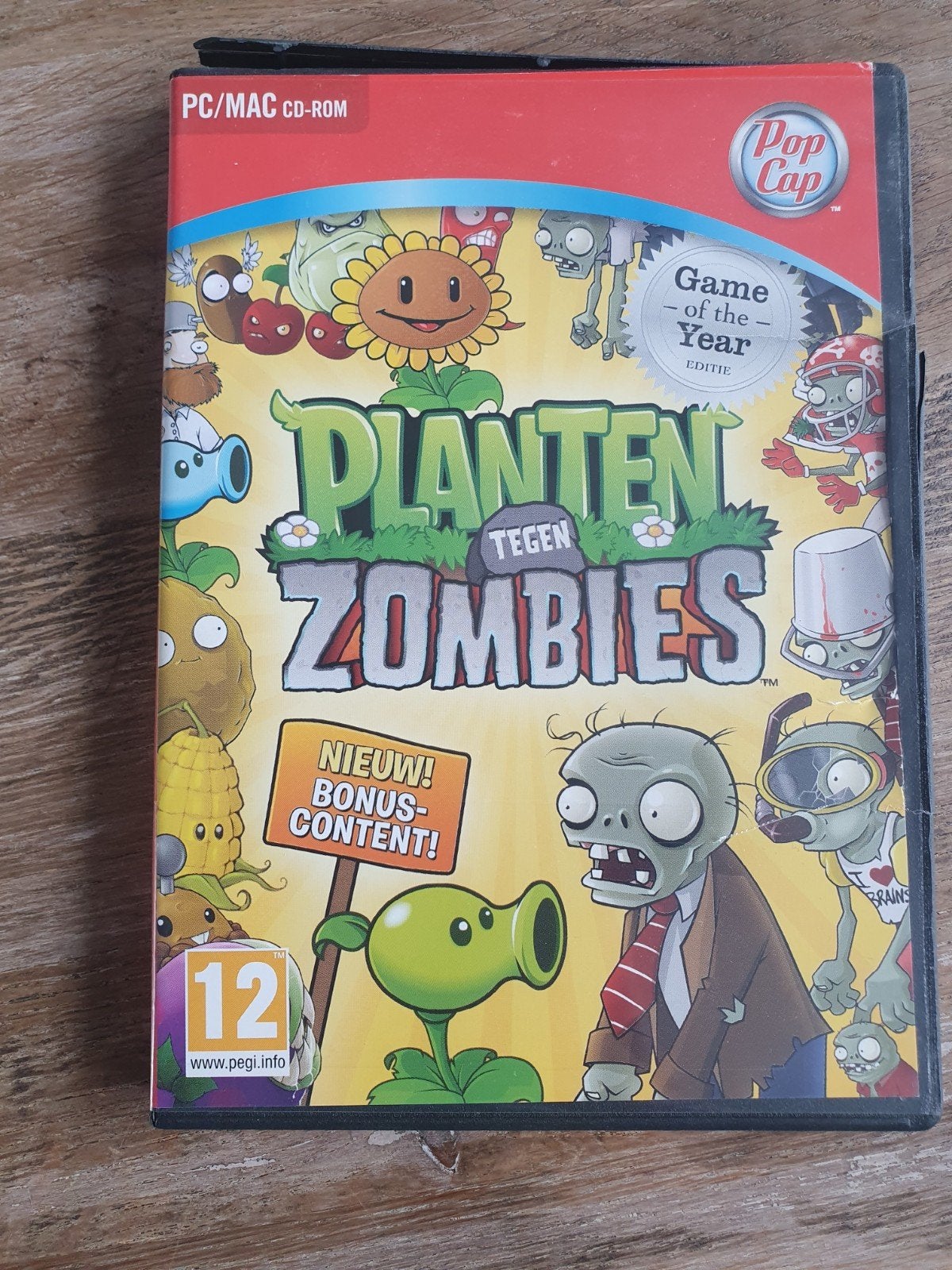 Plants vs. Zombies PC/MAC CD-ROM - Nieuw! Bonuscontent!, Spelcomputers en Games, Games | Pc, Gebruikt, 1 speler, Ophalen of Verzenden
