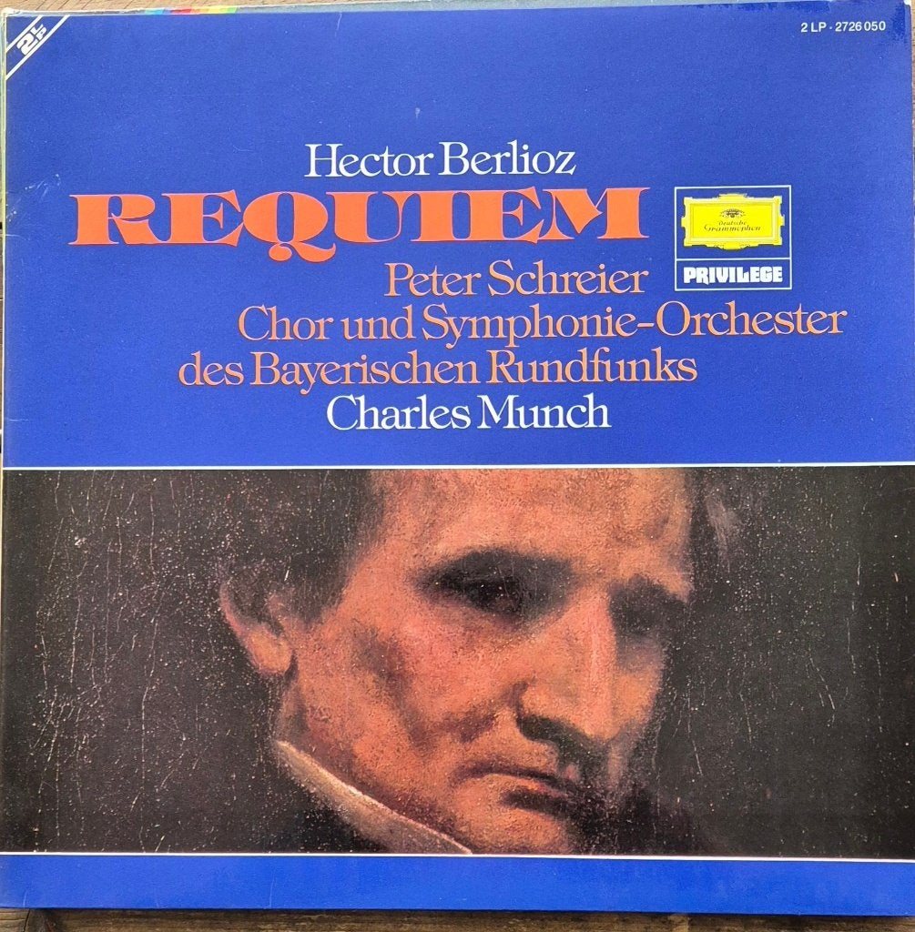Hector Berlioz Requiem #l101#5, Cd's en Dvd's, Ophalen of Verzenden, Zo goed als nieuw, Inclusief boekje, Dubbel-LP