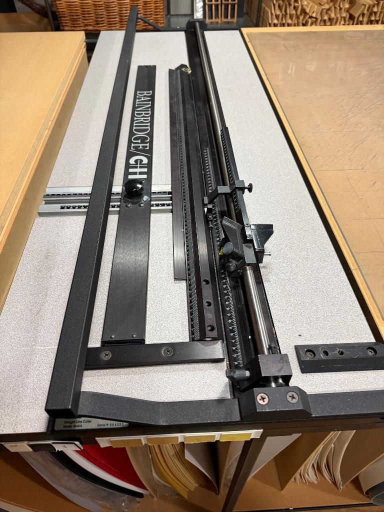 PROFESSIONELE PASSE PARTOUT SNIJMACHINE, Ophalen, Gebruikt