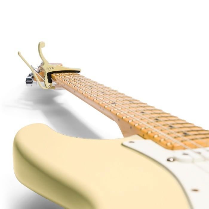 Kyser x Fender Quick-Change Electric Capo Olympic White capo, ., Nieuw, Ophalen of Verzenden, .