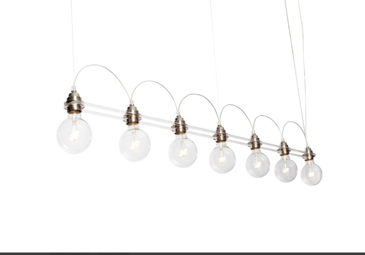 Sandeluce Hanglamp 1879 7L LED: Stijlvol & Energiezuinig, Huis en Inrichting, Ophalen, Nieuw, Metaal, Minder dan 50 cm