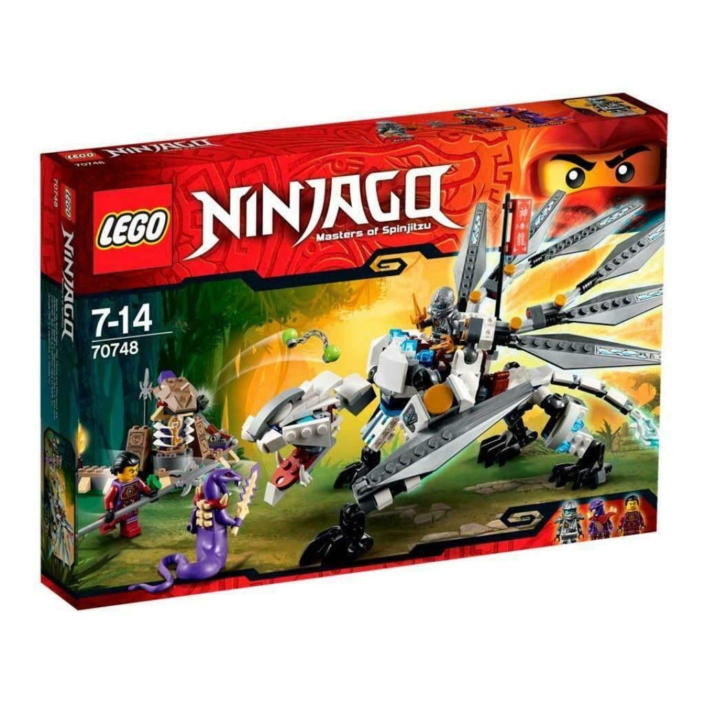 LEGO 70748 NINJAGO Titanium Draak NIEUW, Lego, Nieuw, Ophalen of Verzenden, Complete set