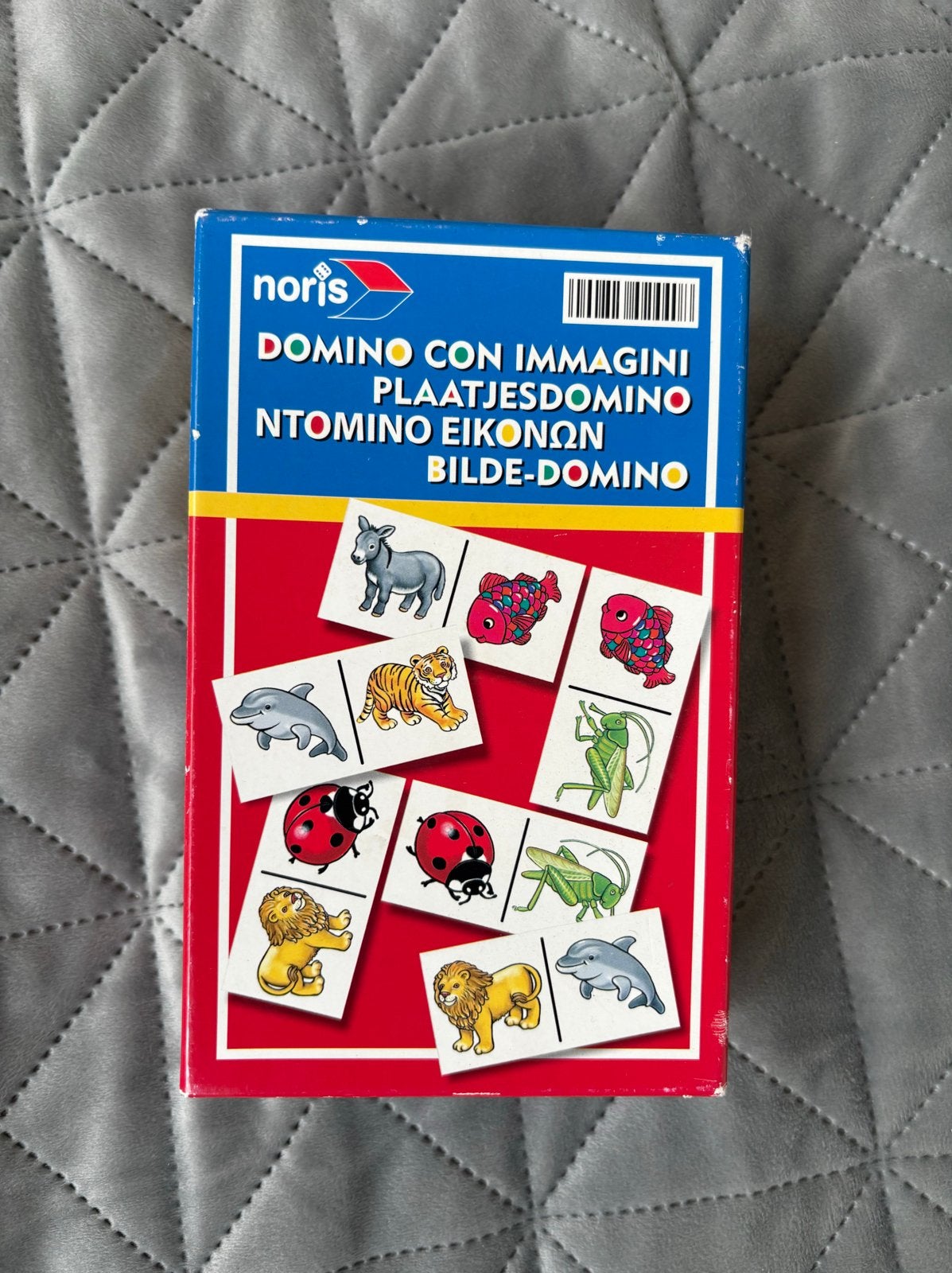 Noris Plaatjesdomino Dieren, Ophalen of Verzenden, Gebruikt, Puzzelen