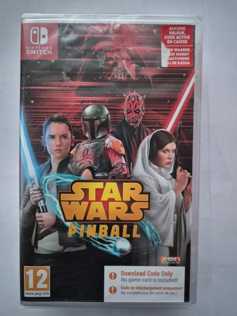 STAR WARS pinball (Downloadcode in box) NEW, Spelcomputers en Games, Games | Nintendo Switch, 1 speler, Racen en Vliegen, Nieuw