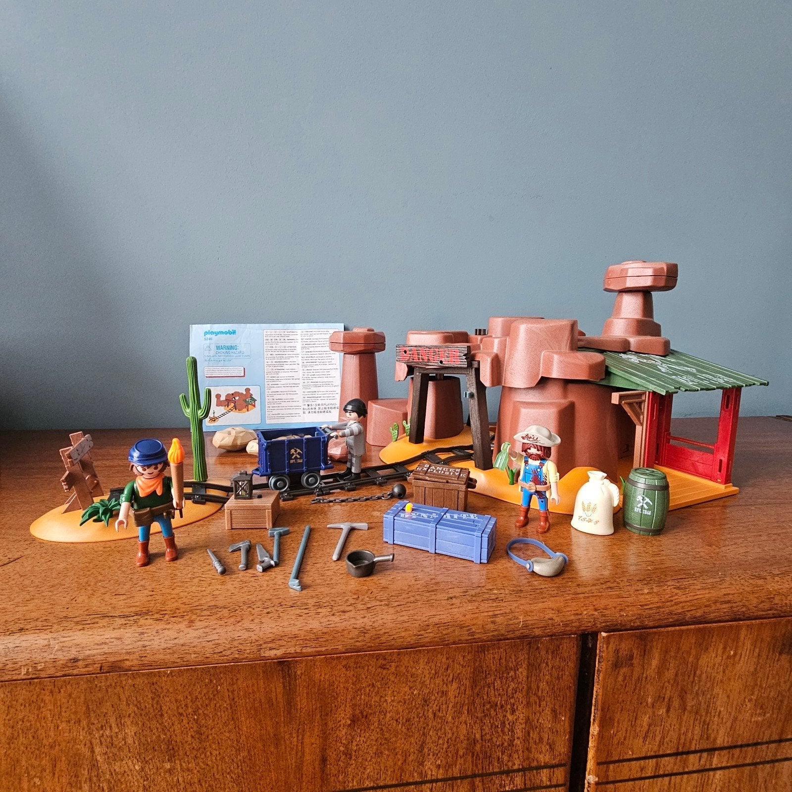 Playmobil western mijn 5246, Ophalen of Verzenden, Zo goed als nieuw