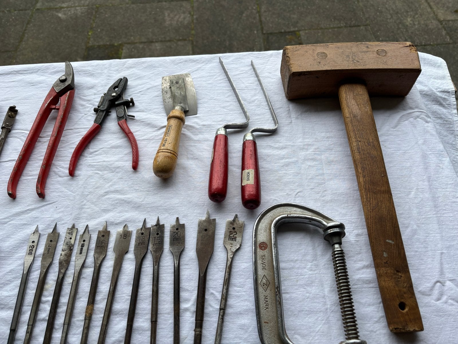 Grote partij gereedschap: Boormachine, tacker en meer, Doe-het-zelf en Verbouw, Gereedschap | Handgereedschap, Gebruikt, Ophalen of Verzenden