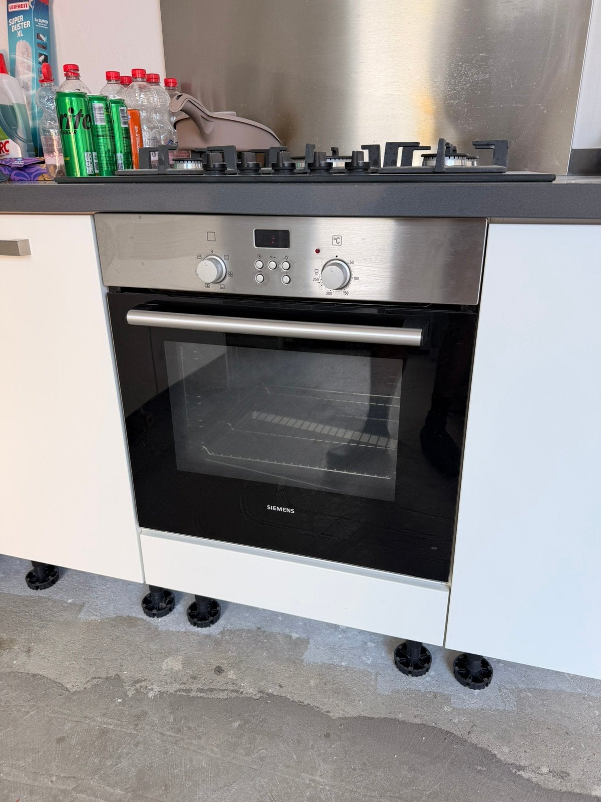 Siemens inbouwoven HB33RE4/03 – RVS – goed werkend, Ophalen, 50 tot 100 cm, Zo goed als nieuw, Minder dan 100 cm