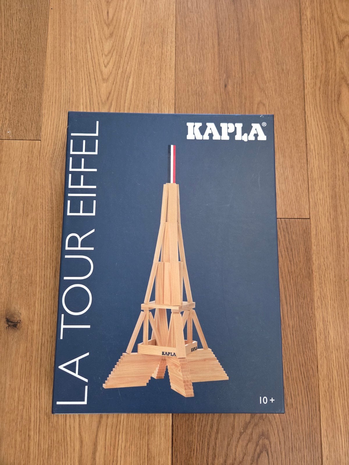 KAPLA La Tour Eiffel - Bouw de Eiffeltoren met 105 plankjes, Ophalen of Verzenden, Zo goed als nieuw, Overige merken