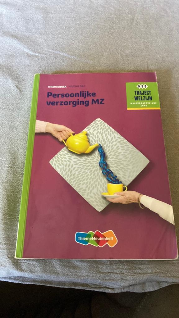Persoonlijke verzorging MZ, Ophalen of Verzenden, Gelezen, Overige niveaus, Huishoudkunde of Verzorging