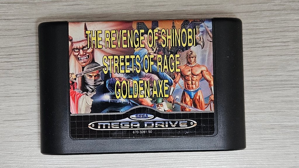 MegaGames 2, Revenge of Shinobi, Streets of Rage, Golden Axe, Spelcomputers en Games, Online, Vechten, 1 speler, Ophalen of Verzenden