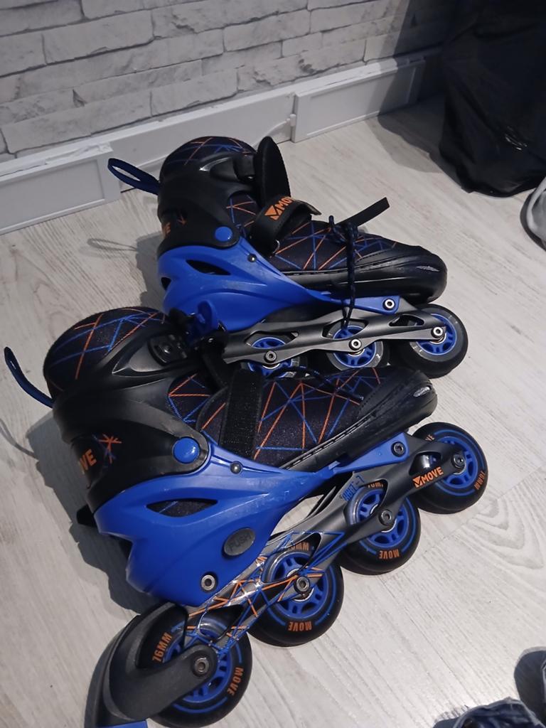 Skylers inline skates - verstelbaar en zo goed als nieuw, Overige merken, Verstelbaar, Kinderen, Ophalen of Verzenden