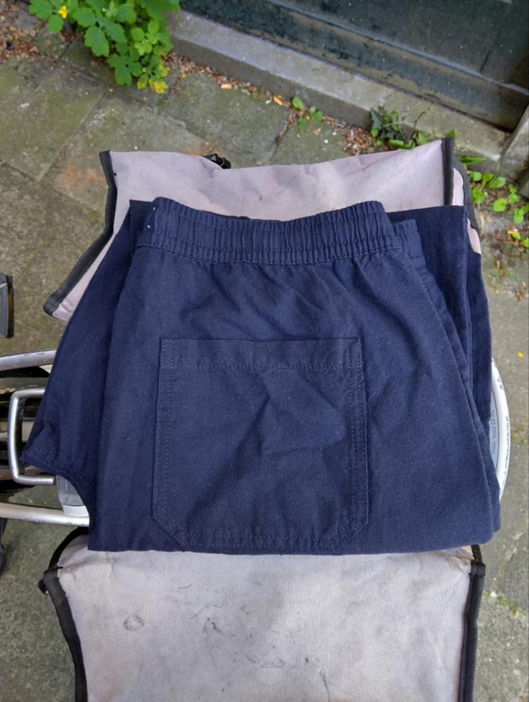 Luchtige broek, Kleding | Heren, Broeken en Pantalons, Maat 52/54 (L), Blauw, Nieuw, Ophalen of Verzenden