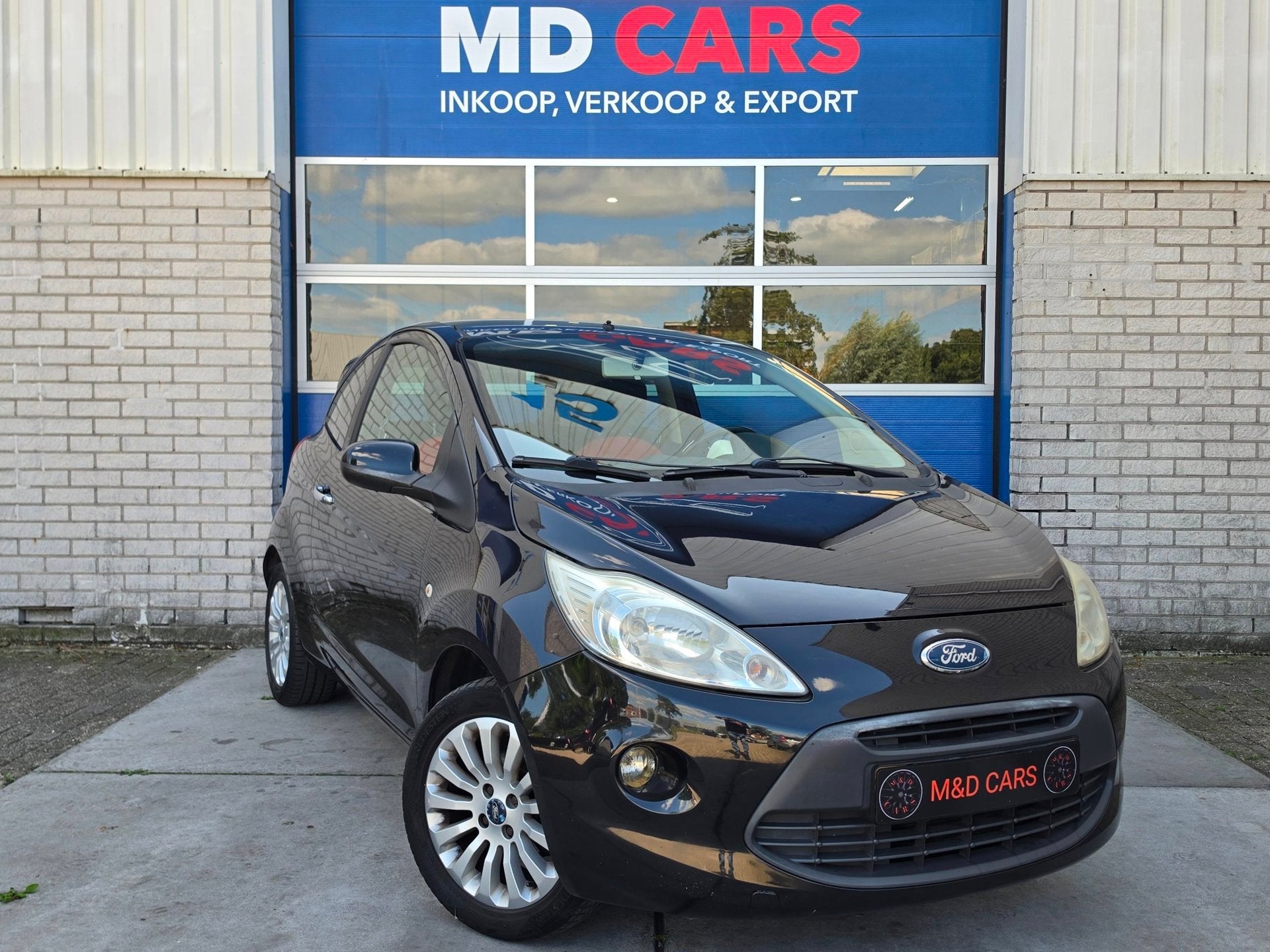 Ford Ka 1.2 Titanium X AIRCO/PANO DAK/CLIMATRONIC/NAP, Auto's, Voorwielaandrijving, Stof, Gebruikt, 4 cilinders