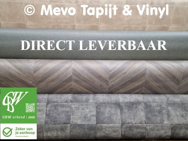 Diverse coupons tapijt vinyl van 1 tot 15 mtr, Op voorraad, Nieuw, Ophalen of Verzenden, 25 tot 50 m², Zie ad