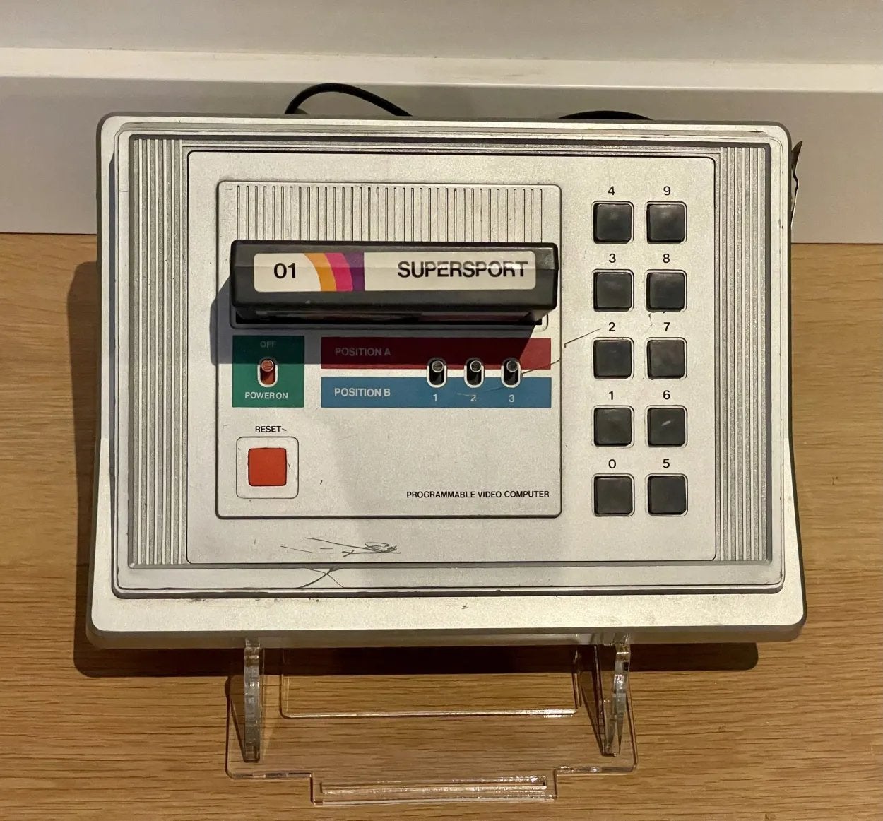 Monarch CTX-2000 Gamingconsole (1978) - Zeldzaam!, Spelcomputers en Games, Ophalen of Verzenden, Overige merken, Gebruikt