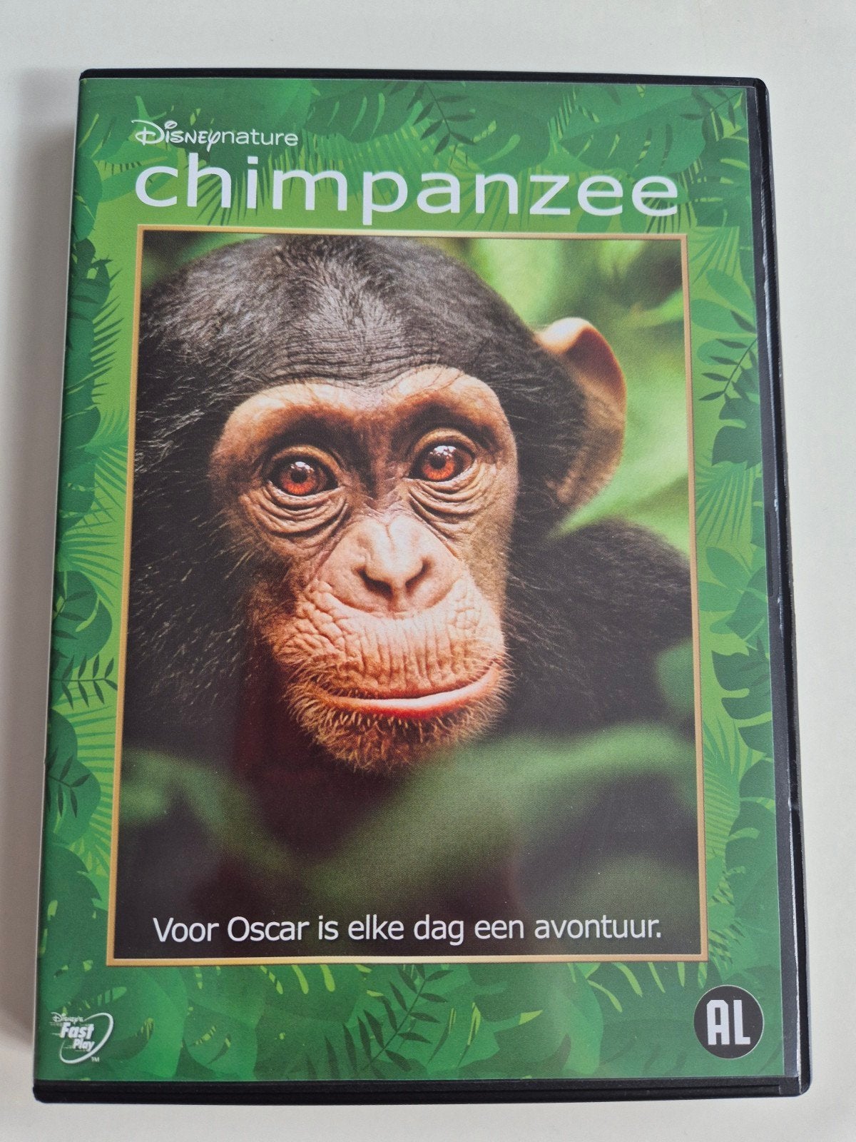 DisneyNature Chimpanzee DVD - Avontuurlijke Natuurfilm, Cd's en Dvd's, Alle leeftijden, Ophalen of Verzenden, Zo goed als nieuw