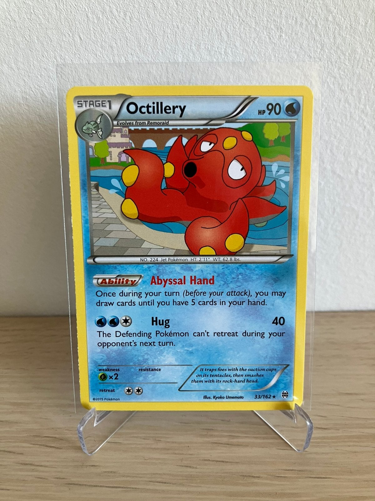 Octillery 33/162 non holo - Excellent, Ophalen of Verzenden, Zo goed als nieuw, Losse kaart