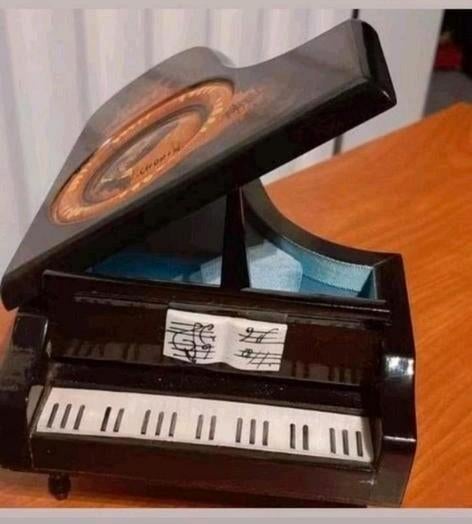 Muziekdoosje Piano Chopin Juwelenkistje, Ophalen of Verzenden