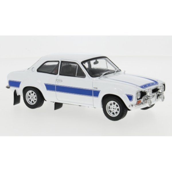 Ford Escort MK I RS 2000 1973 Wit Modelauto 1/24 Whitebox, Hobby en Vrije tijd, Modelauto's | 1:24, Overige merken, Whitebox, Auto