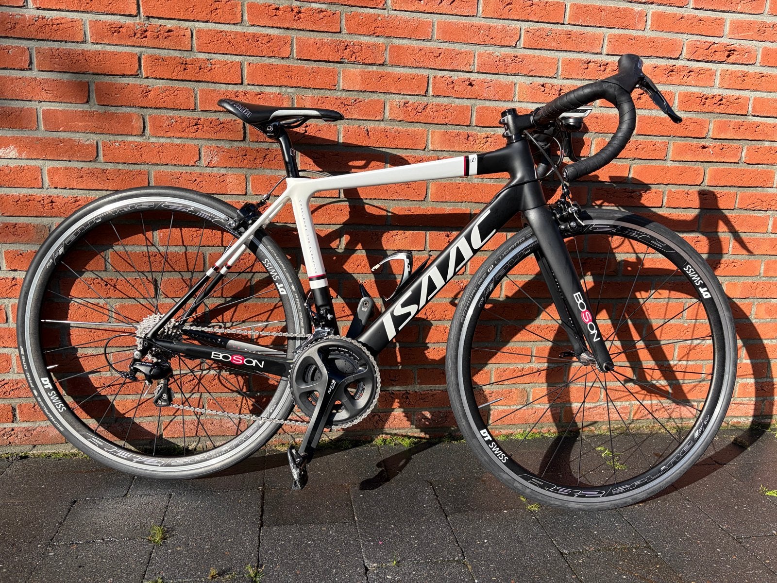 Isaac Boson racefiets - Frame maat 48, Carbon, Minder dan 49 cm, Zo goed als nieuw, Meer dan 20 versnellingen
