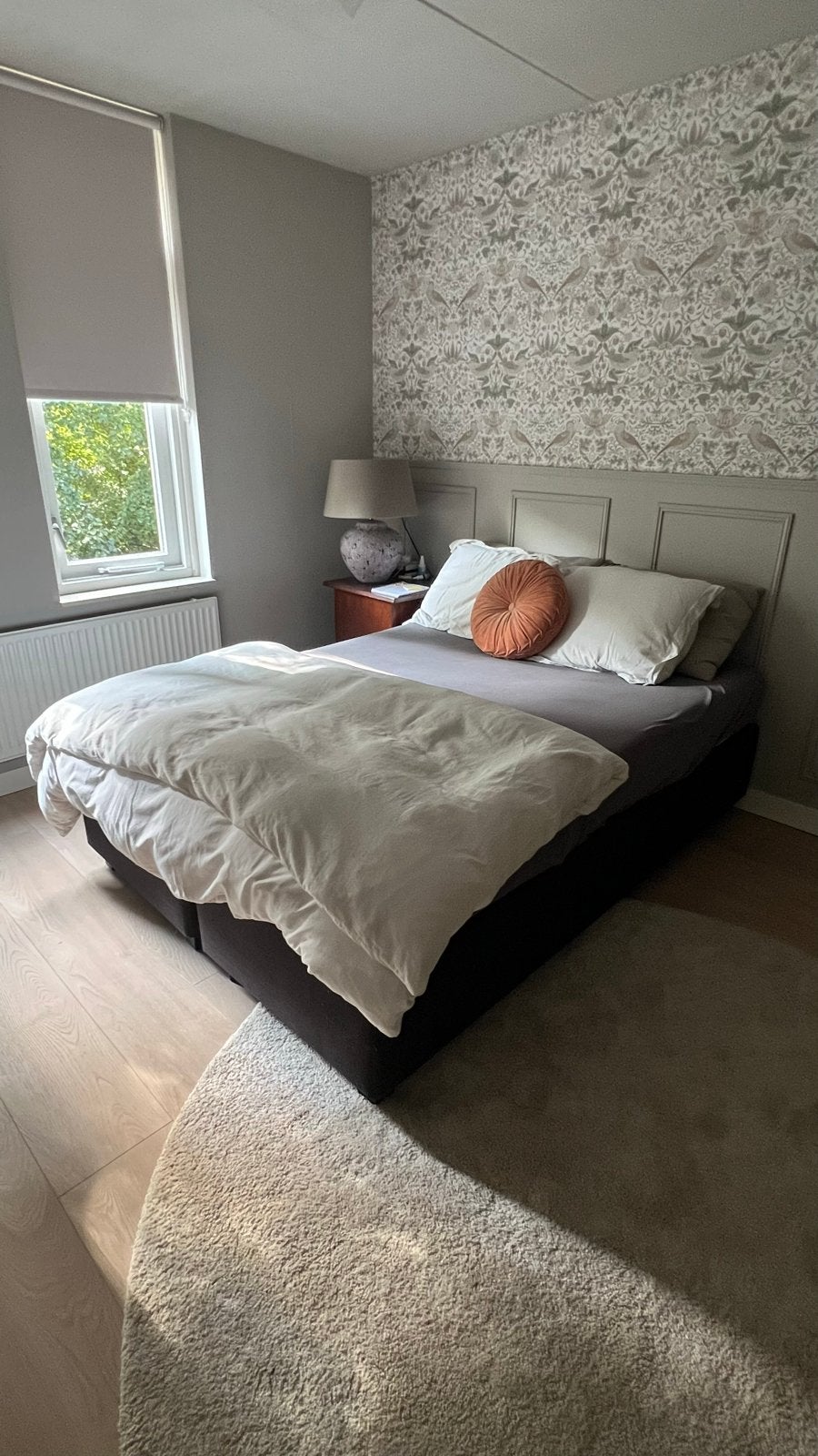 Gratis boxspring met matras, Ophalen, Gebruikt, Tweepersoons, 140 cm