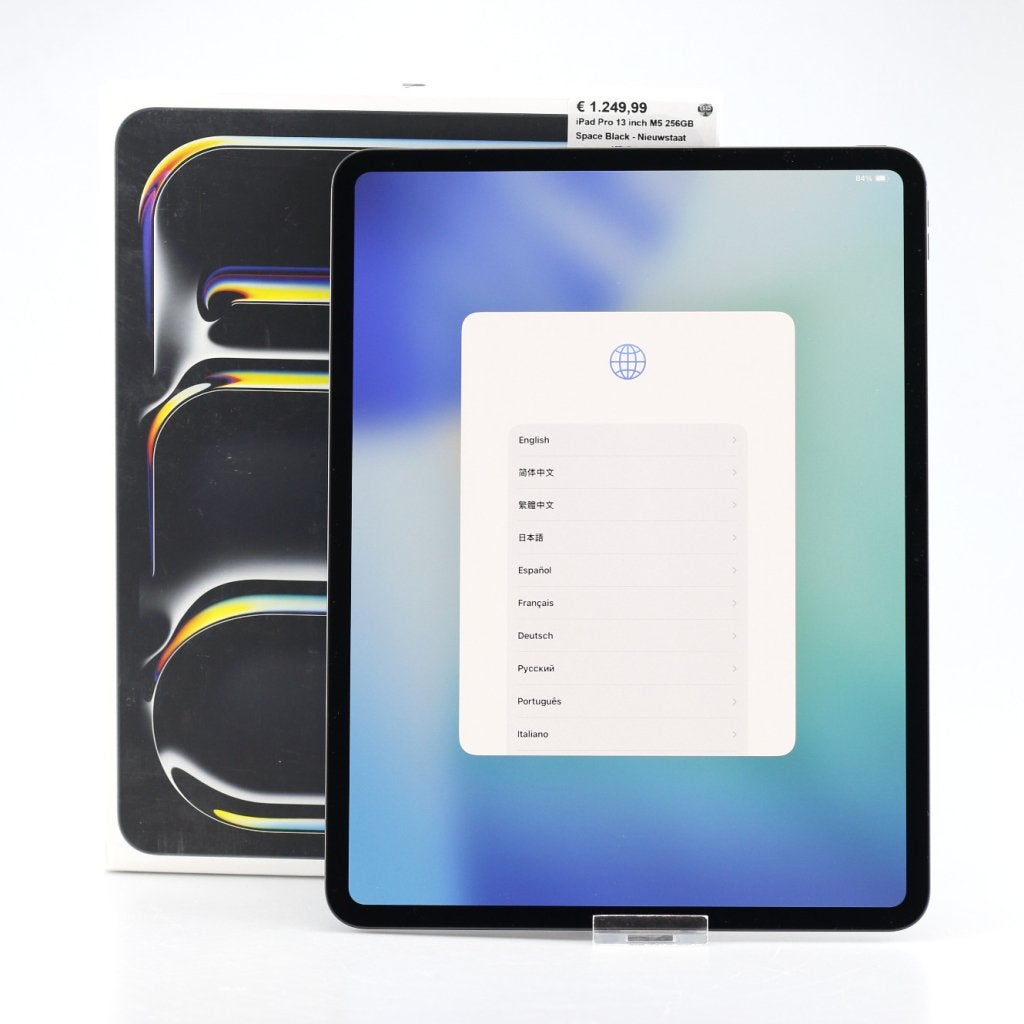 iPad Pro 13 inch M5 256GB Space Black - Nieuwstaat, Apple, Zo goed als nieuw, Support@apple.com, One Apple Park Way
Cupertino, CA 95014
United States