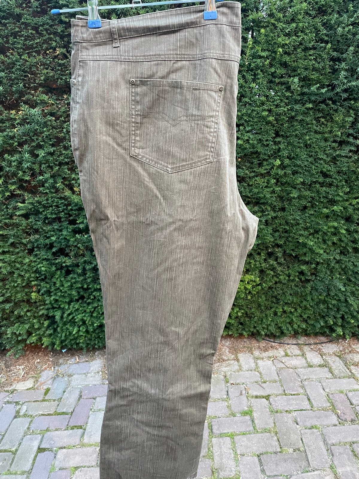 MS Mode katoenen broek maat 54, Kleding | Dames, Bruin, Maat 46/48 (XL) of groter, Ophalen of Verzenden, Lang