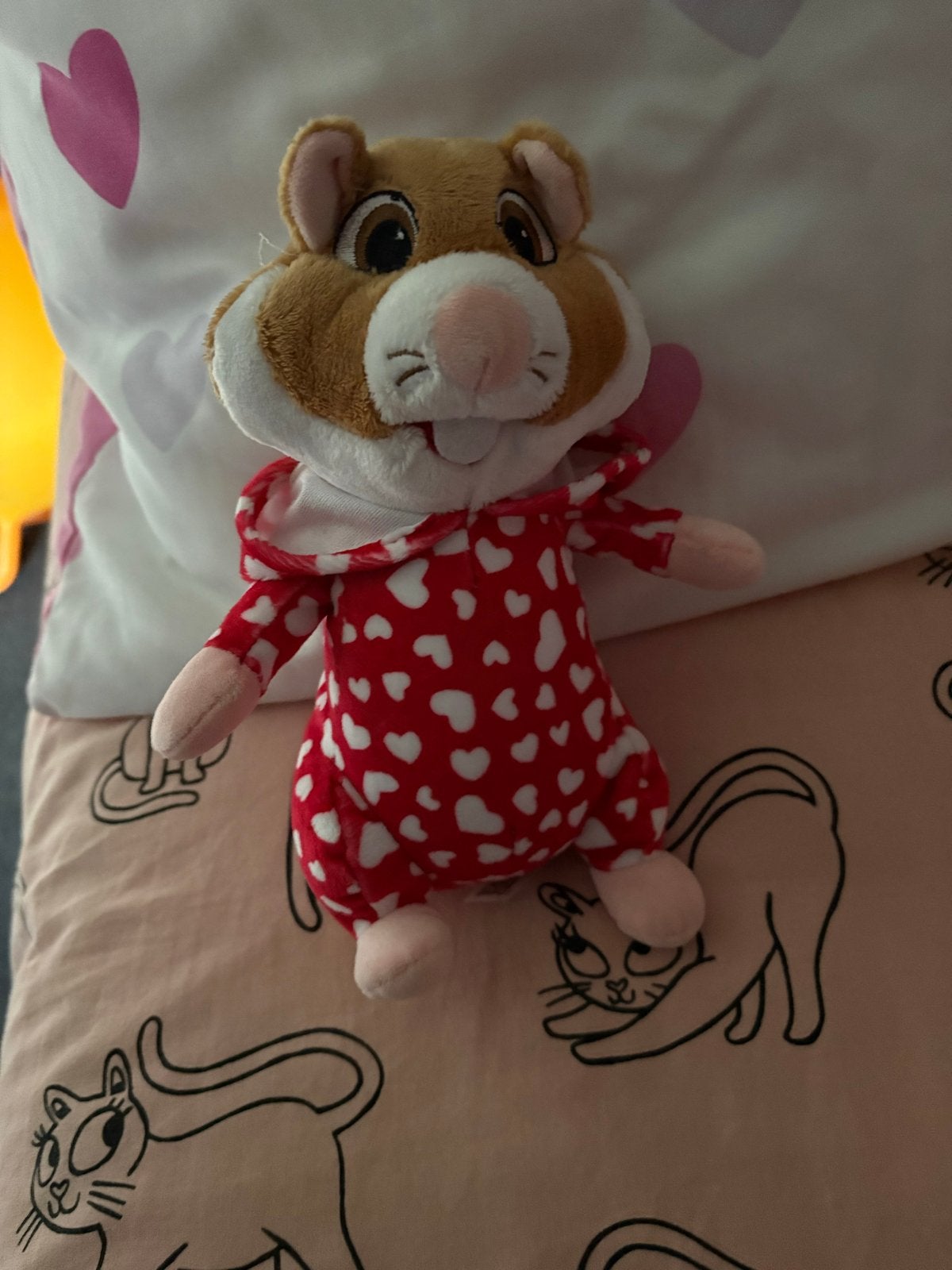 Leuke Hamster Knuffel en Rugzak Set, Kinderen en Baby's, Speelgoed | Knuffels en Pluche, Gebruikt, Hamster, Ophalen of Verzenden