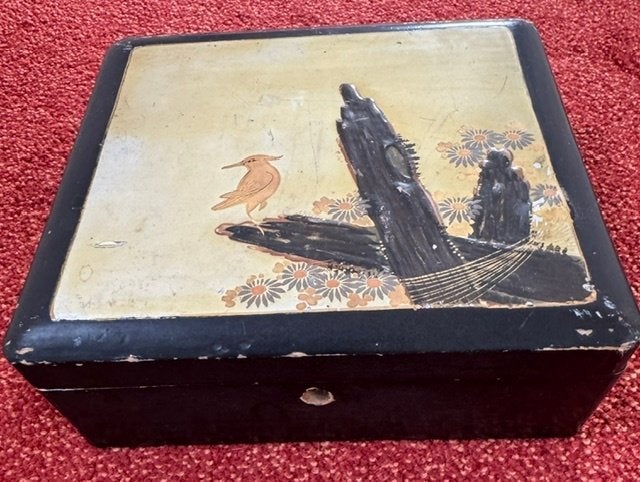 houten lakdoos, Antiek en Kunst, Ophalen