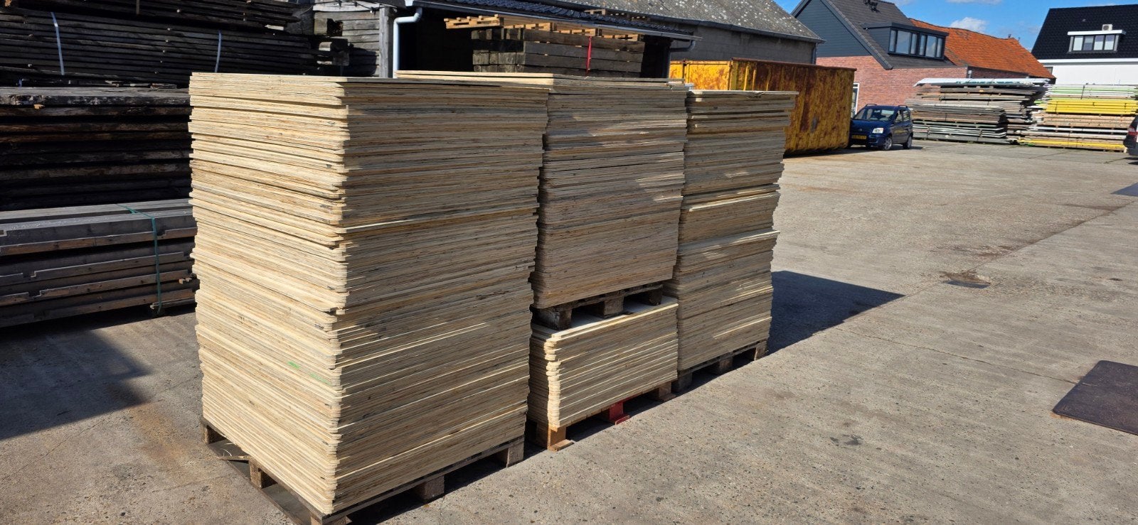Multiplex platen | 120 x 100 x 1.2 cm | eenmalig gebruikt, Doe-het-zelf en Verbouw, Platen en Panelen, Minder dan 20 mm, Info@woodfarm.nl