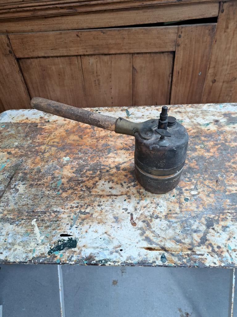 Carbidlamp zeldzaam, Antiek en Kunst, Antiek | Gereedschap en Instrumenten, Ophalen of Verzenden
