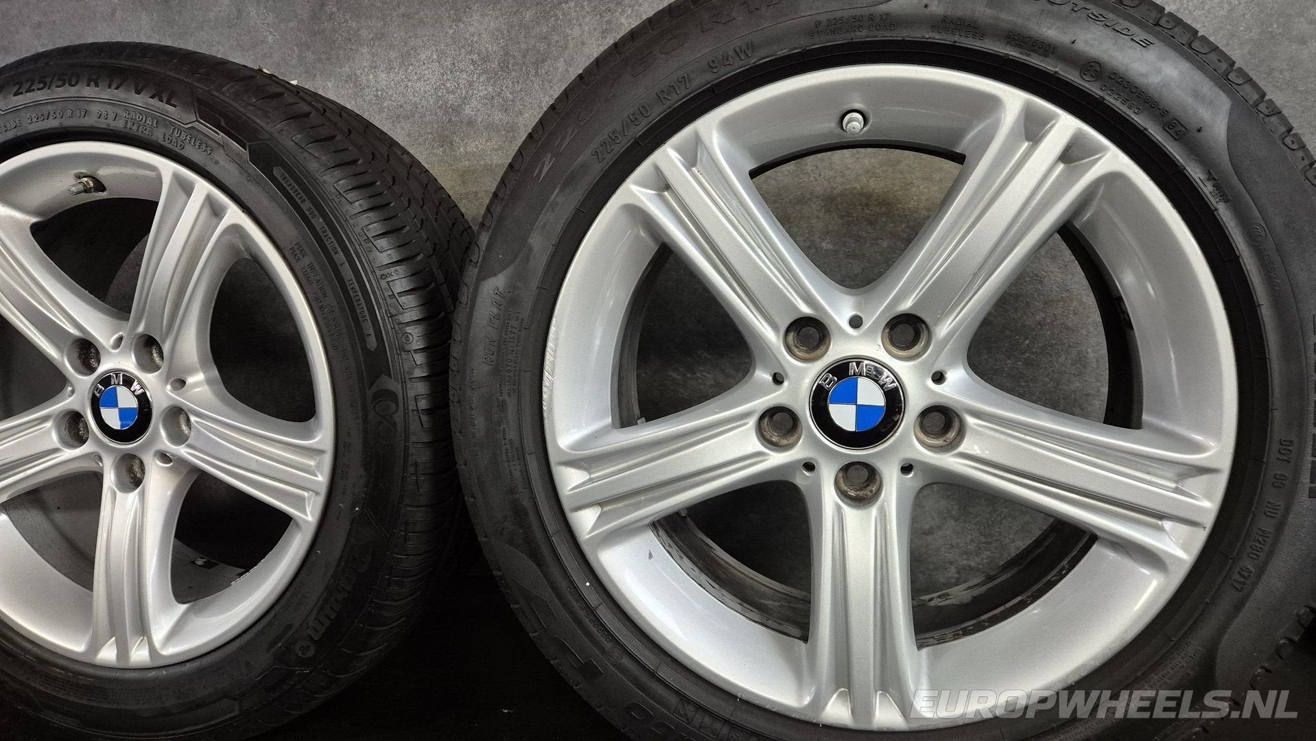 17 inch BMW velgen 3 Serie F30 F31 4 Serie F32 F33 F36 393, Gebruikt, -, -, Banden en Velgen