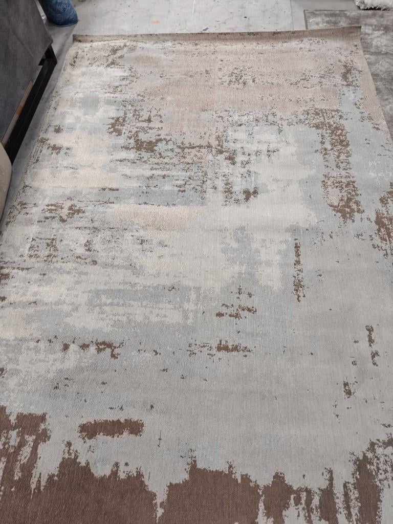 Vloerkleed / Karpet Brinker Skyview Sand 160 x 240cm, Handgeweven, 150 tot 200 cm, Ophalen of Verzenden, Bruin