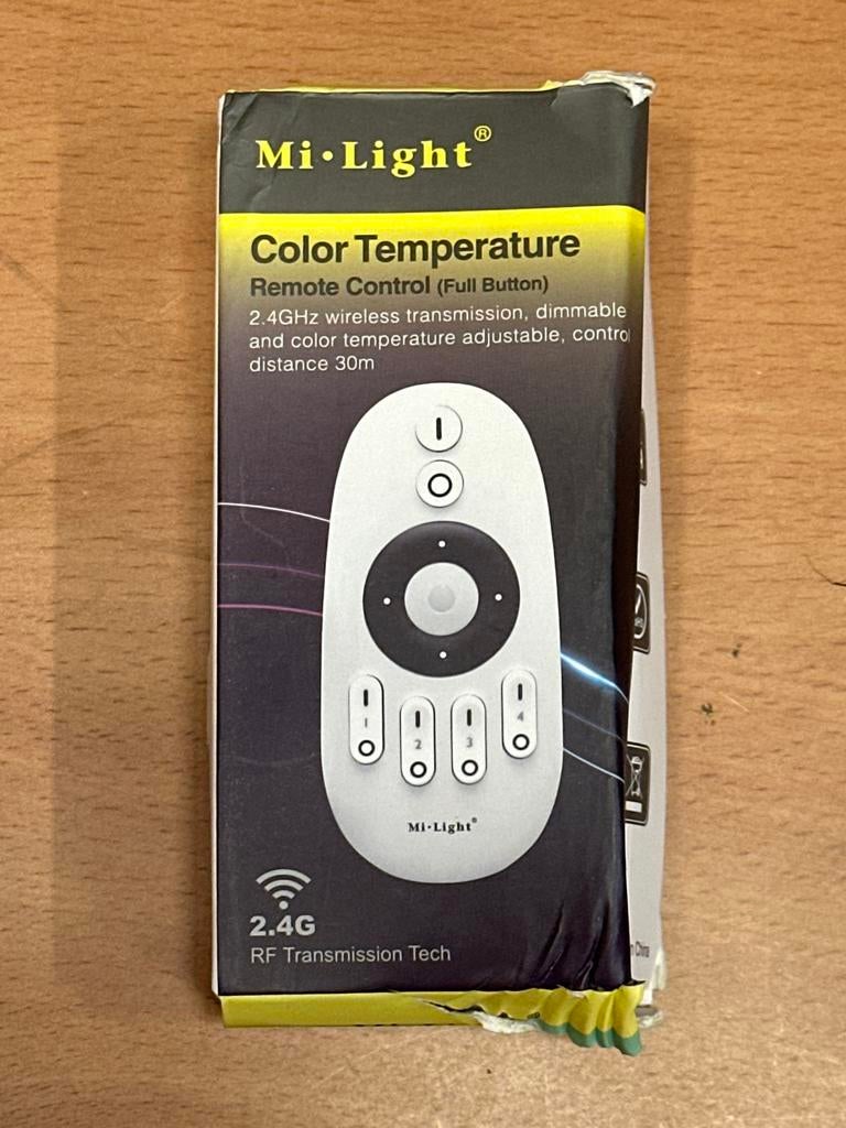 Mi-Light FUT007 CCT LED Afstandsbediening 2.4G, Nieuw, Ophalen of Verzenden, Nvt, Nvt