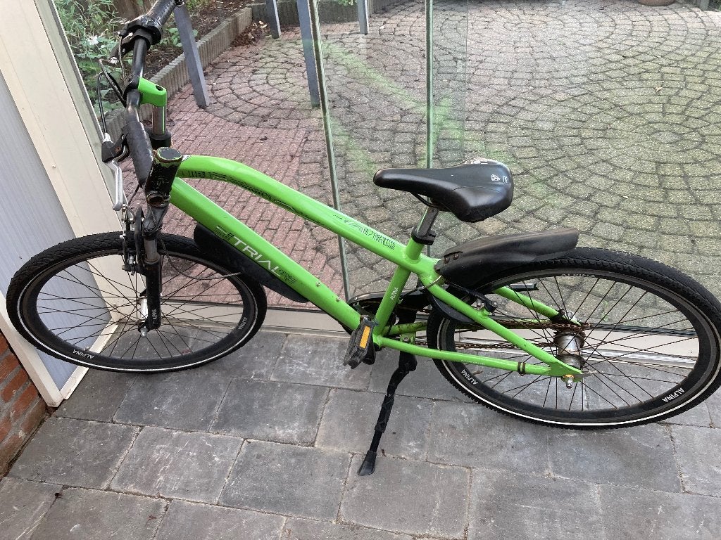 Alpina Trial jongensfiets , leeftijd 8-10 jaar, Gebruikt, Velgrem, Alpina, Handrem
