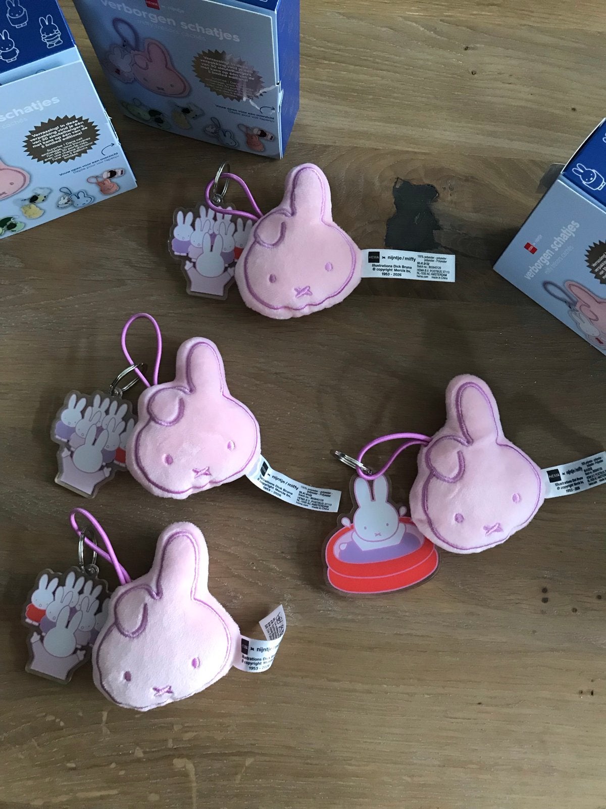 Nijntje 'Verborgen Schatjes' sleutelhangers - Nieuw, Verzamelen, Ophalen, Nieuw