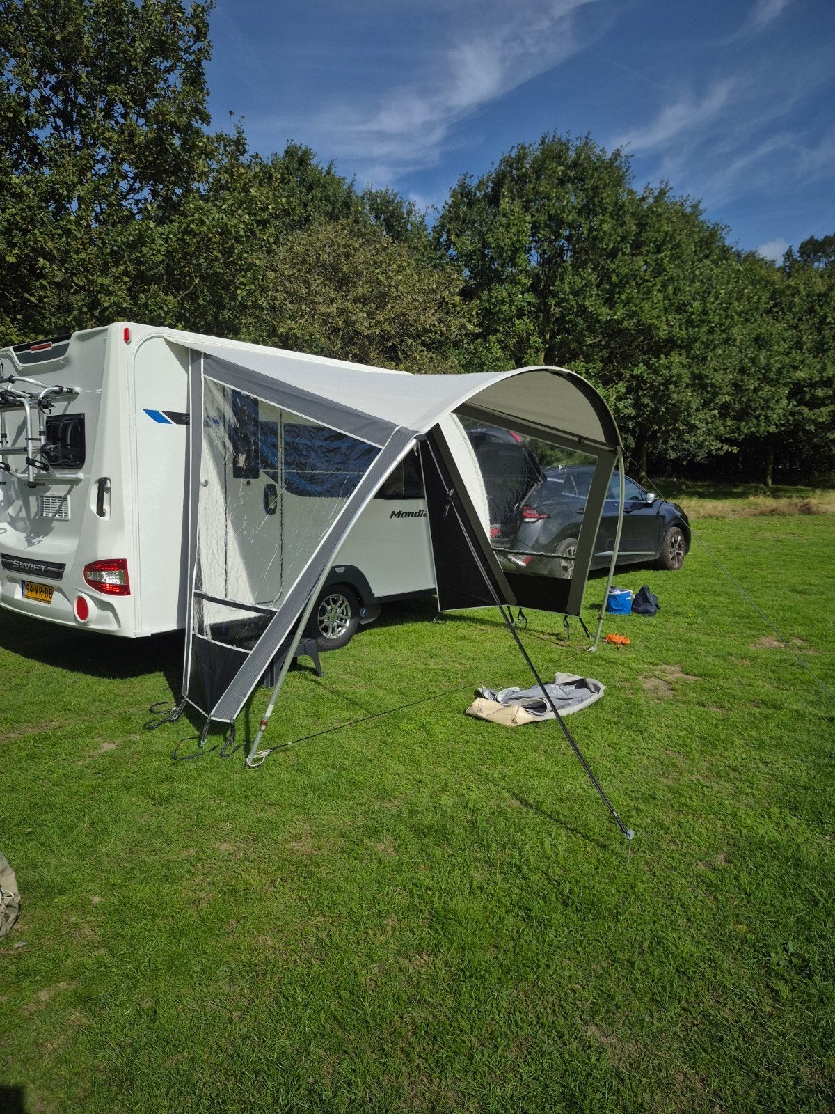 Unico Siena 350 zeer goede staat, Caravans en Kamperen, Ophalen, Zo goed als nieuw
