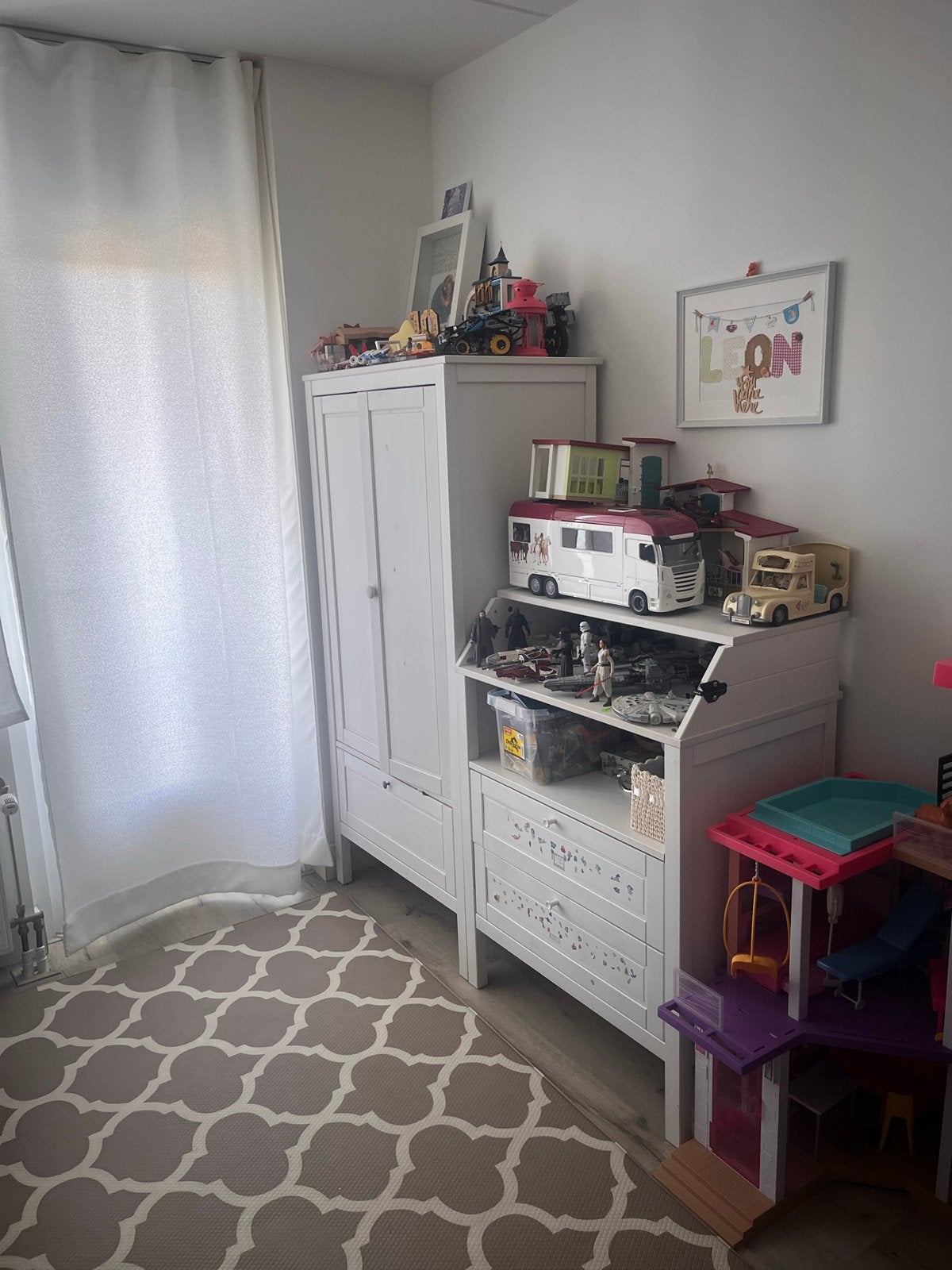Ikea kast en commode/baby verschoontafel - Goede staat, Kinderen en Baby's, Kinderkamer | Commodes en Kasten, Ophalen, Kast, 50 tot 70 cm