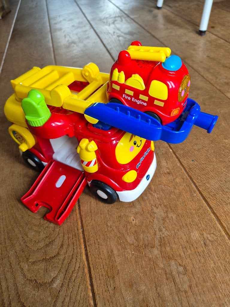 Zoef zoef vtech brandweerwagen, Ophalen, Zo goed als nieuw, 2 tot 4 jaar
