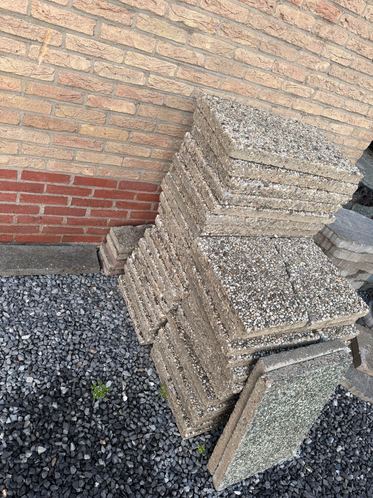 Gratis op te halen, Tuin en Terras, Ophalen, Gebruikt, Minder dan 5 m², Beton