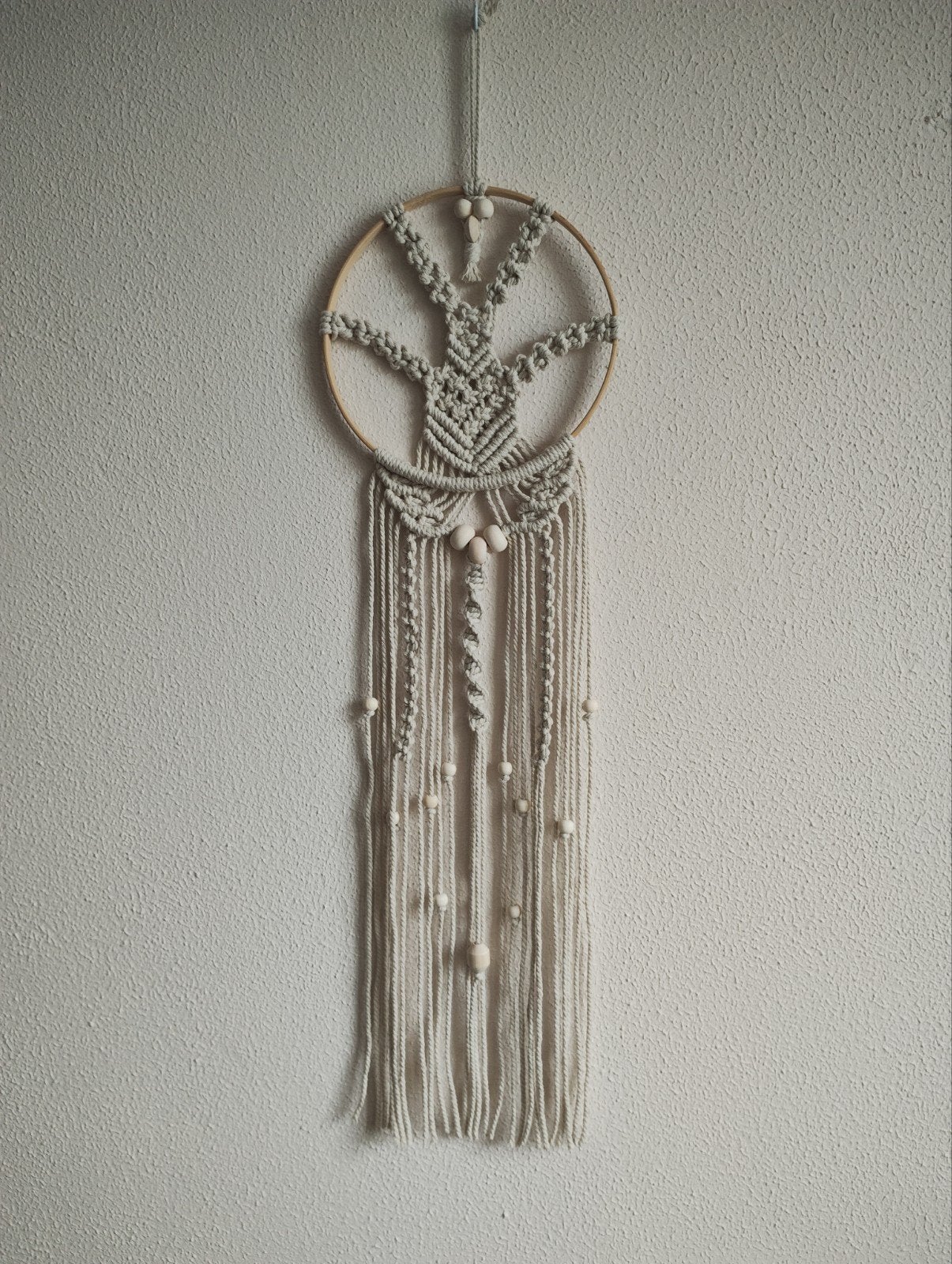 Handgemaakte macramé dromenvanger. Sisters Forever., Ophalen of Verzenden, Nieuw