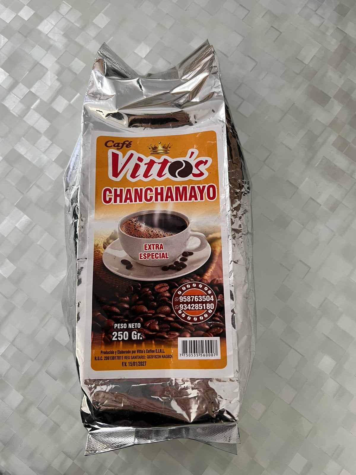 Peruaanse koffie – Vito’s Café Chanchamayo Extra Especial, Diversen, Levensmiddelen, Ophalen of Verzenden