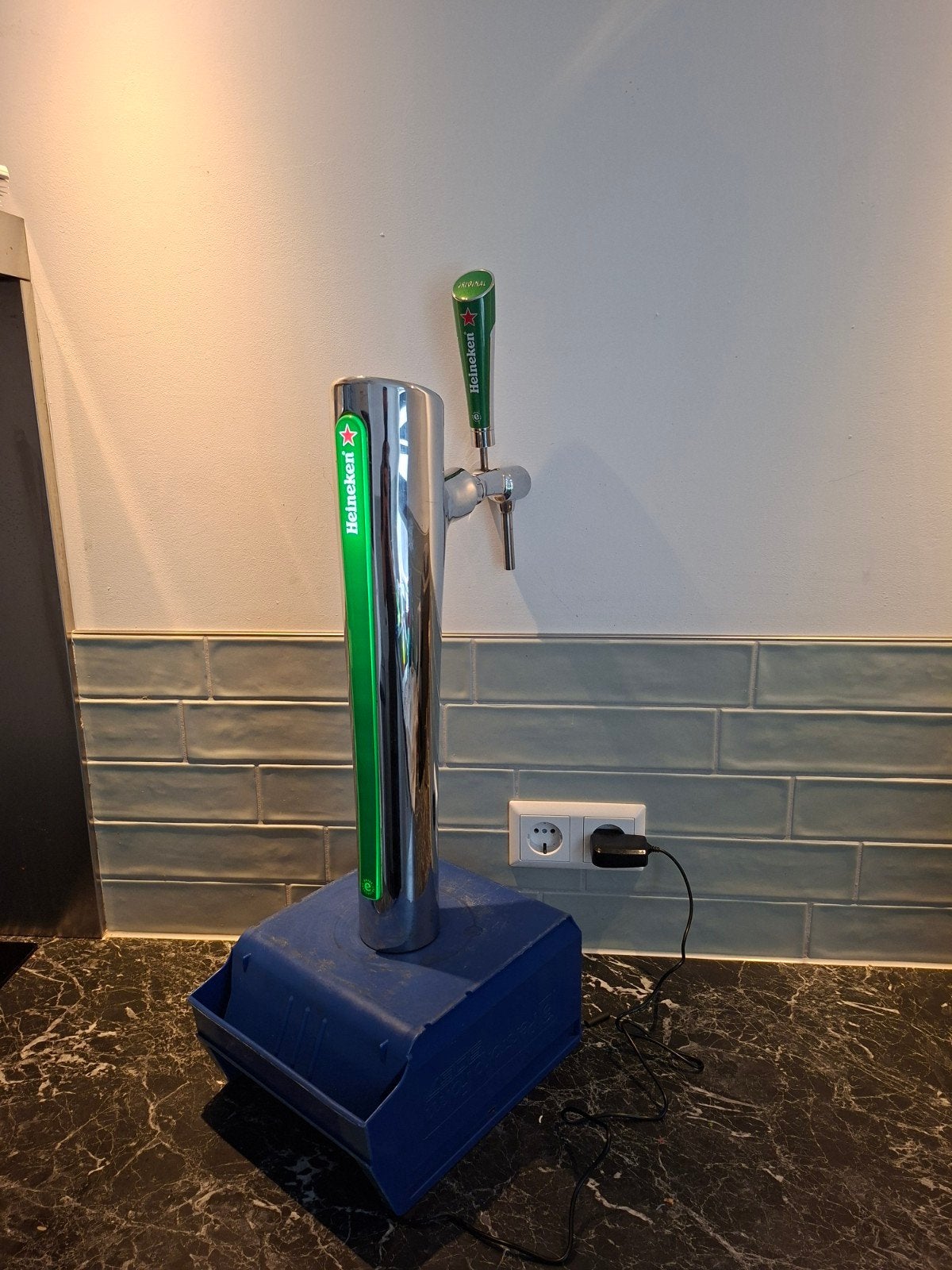 tapzuil biertap bierkraan heineken, Witgoed en Apparatuur, Thuistaps, Ophalen of Verzenden, Zo goed als nieuw, Overige merken
