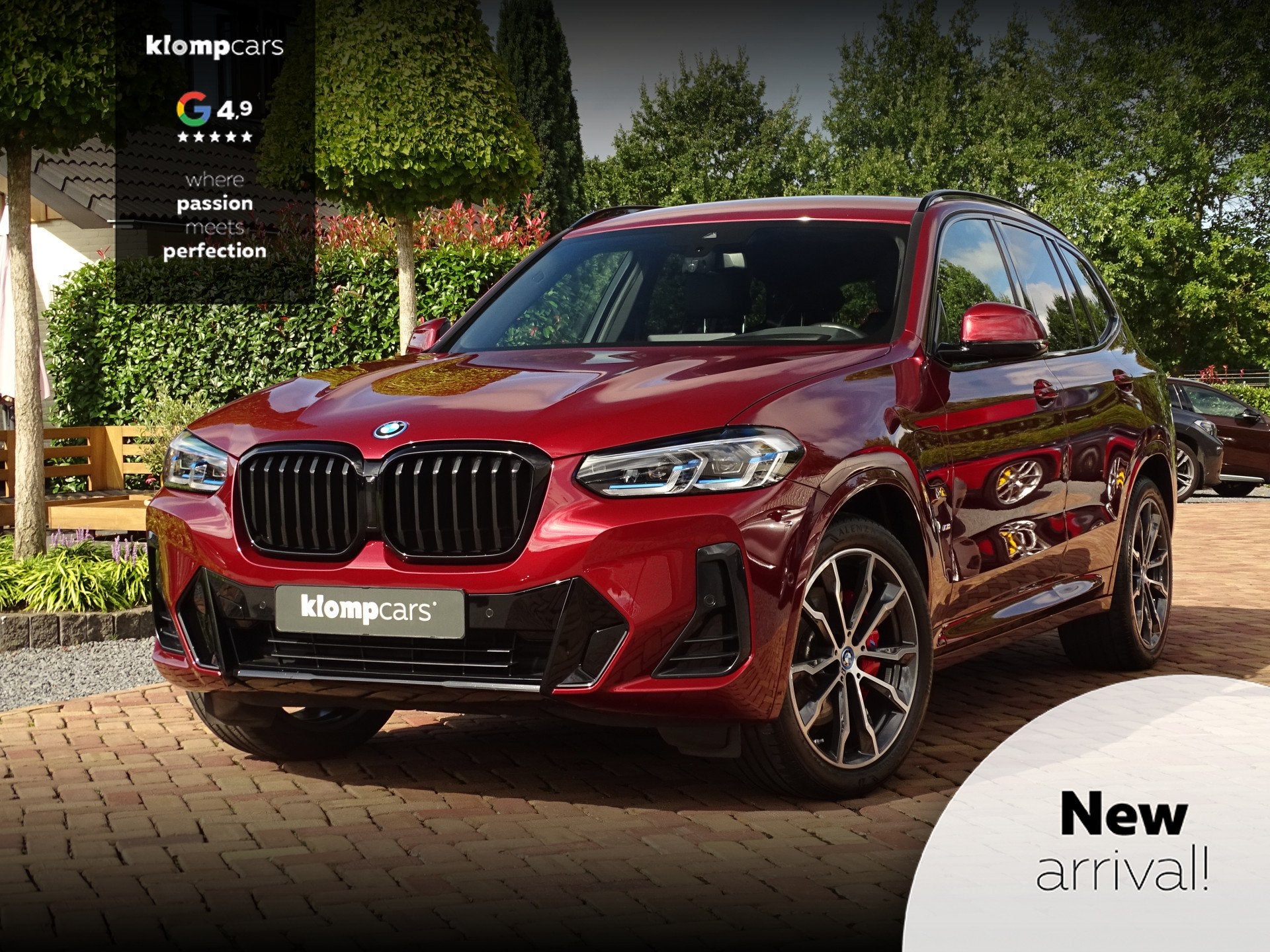 BMW X3 xDrive30e M Sport | Indiv.Rot | Laser | | HUD | Shado, Automaat, Gebruikt, Leder, Bedrijf